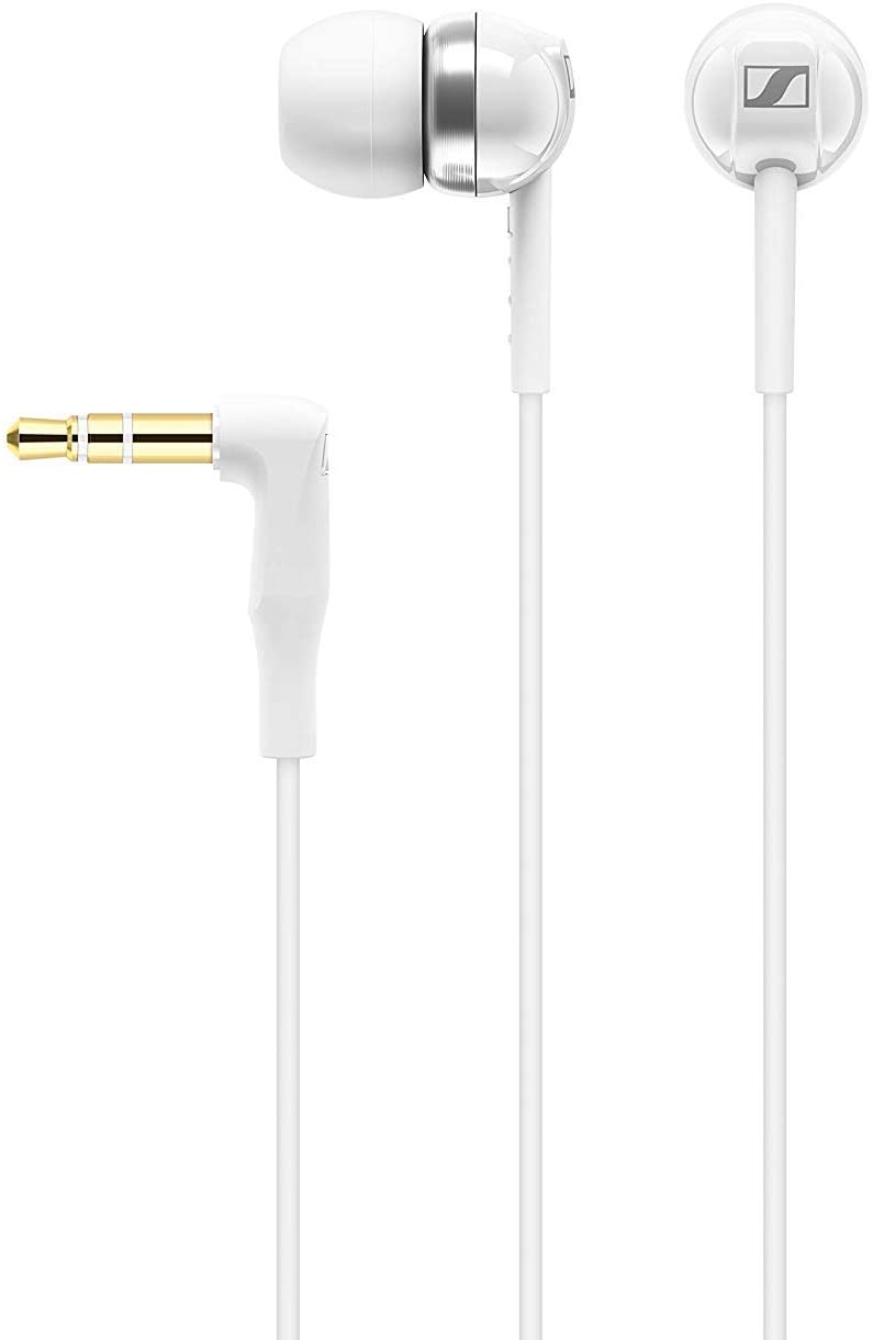 Sennheiser CX 1.00 White InEar Canal Headphone Audio Engineering