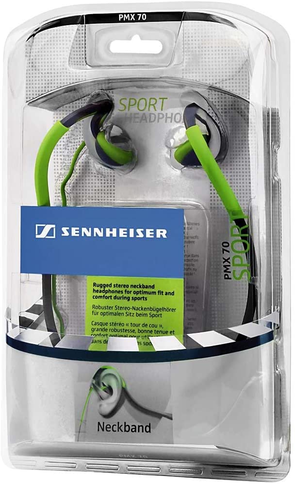 Sennheiser PMX 70 Sport Earbud Line Stereo Neckband Headphone Audio