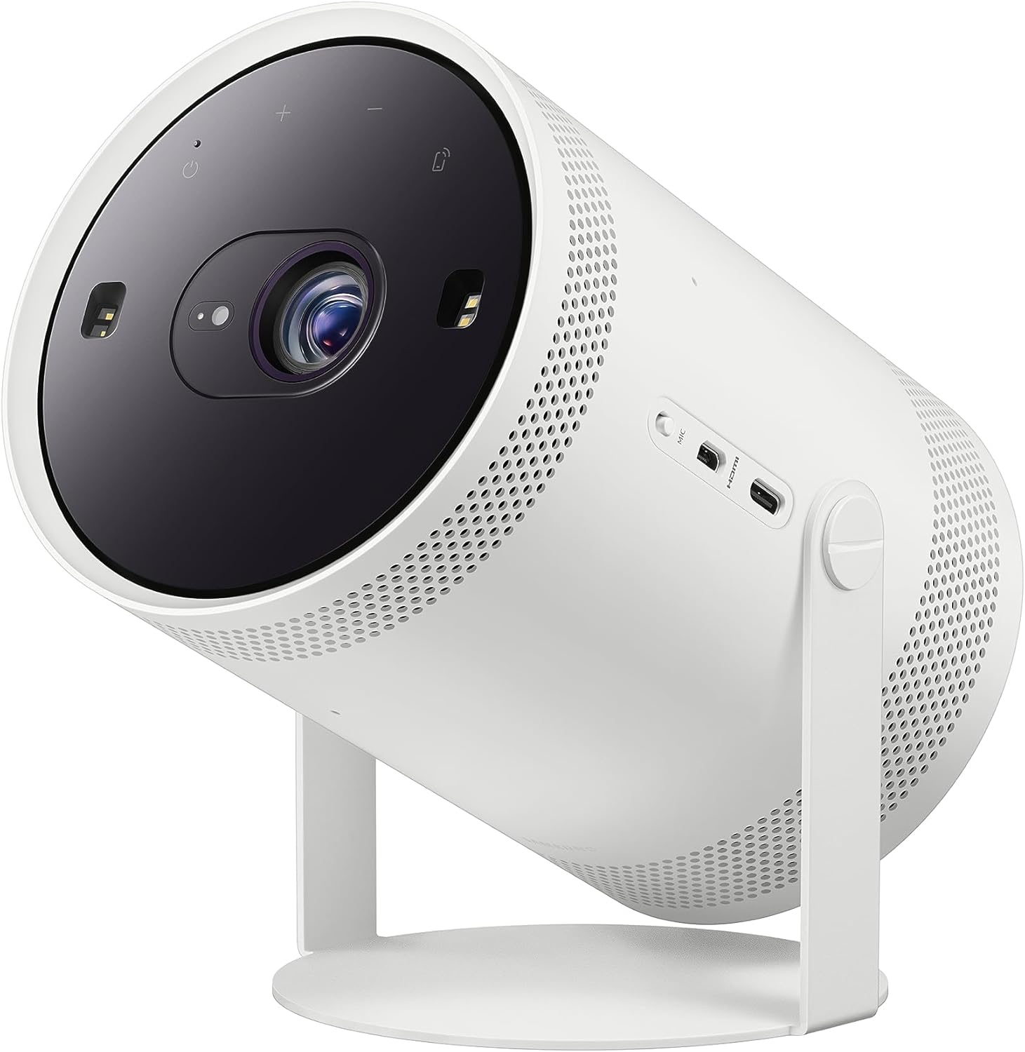 SAMSUNG 30” - 100” The Freestyle with Gaming Hub Smart Portable Projector, FHD, HDR, Big Screen Home Theater Experience, 360 Sound, SP-LFF3CLAXZA, 2023 Model (Renewed)