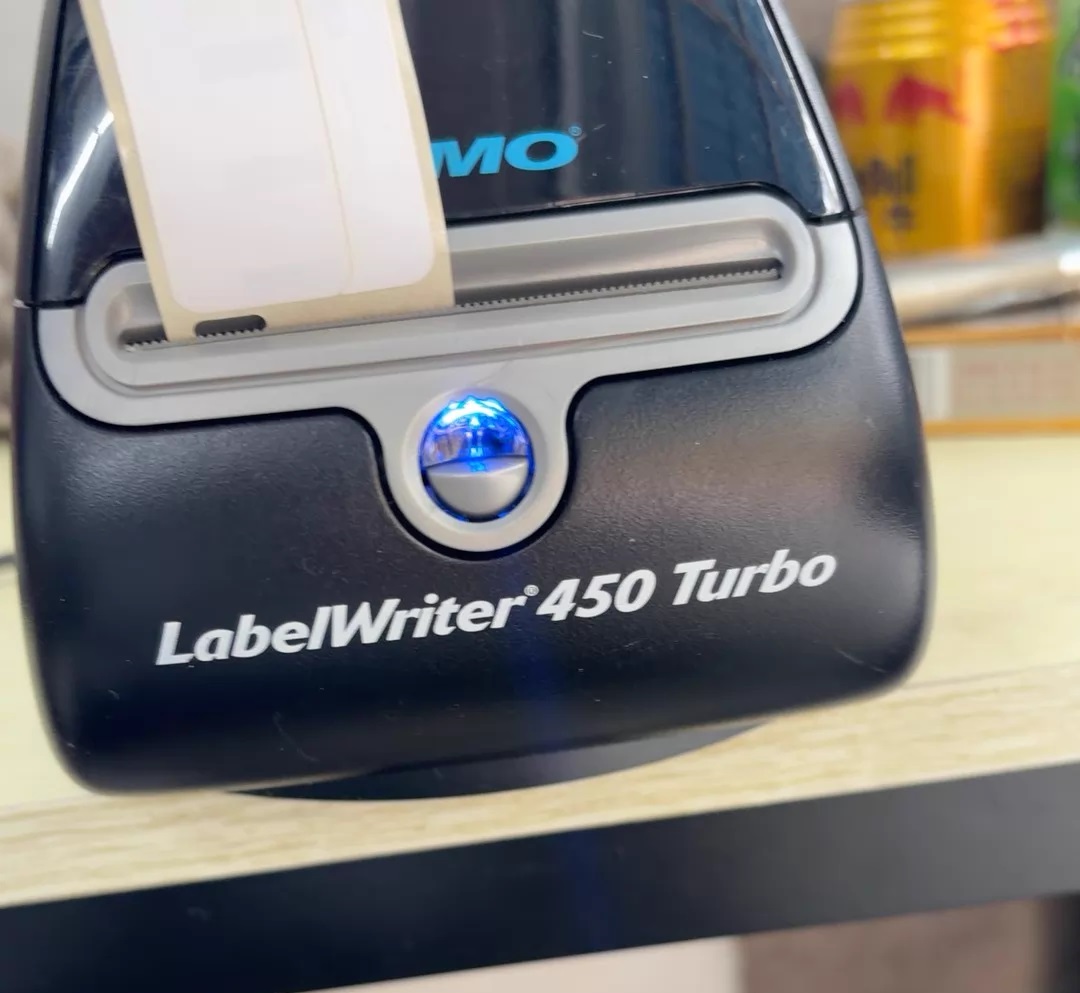 DYMO Label Printer | LabelWriter 450 Turbo Direct Thermal Label Printer, Fast Printing, Great for Labeling, Filing, Shipping, Mailing, Barcodes and More, Home & Office Organization (Renewed)