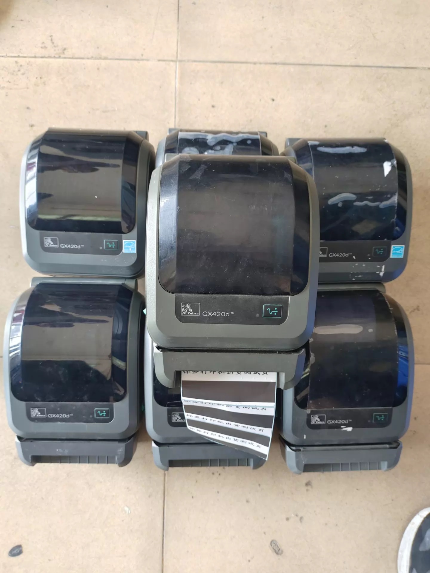 Zebra GX420D Thermal Label Barcode Printer GX42-202410-000 (Renewed)